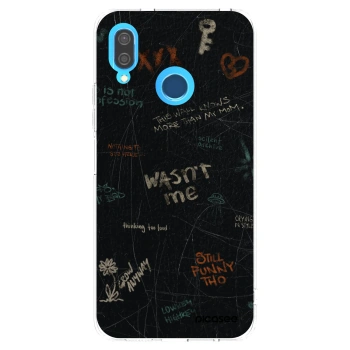 Picasee silikonska prozirna maskica za Huawei P20 Lite - CONFESSION