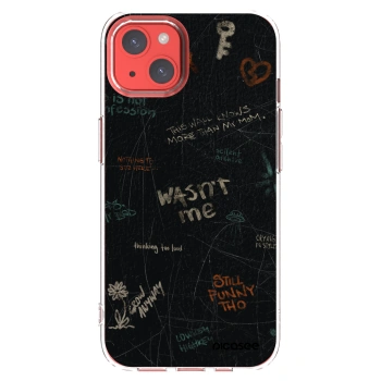 Picasee silikonska prozirna maskica za Apple iPhone 13 - CONFESSION