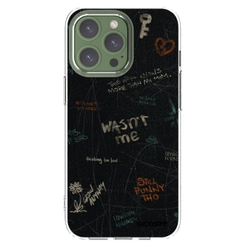 Picasee silikonska prozirna maskica za Apple iPhone 13 Pro - CONFESSION