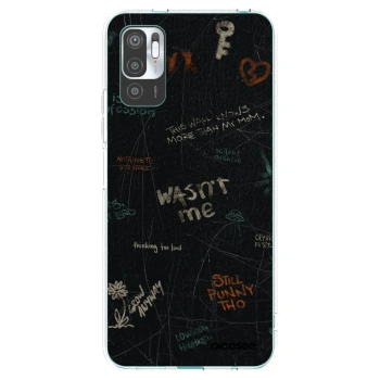 Picasee silikonska prozirna maskica za Xiaomi Redmi Note 10 5G - CONFESSION