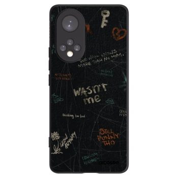 Picasee crna silikonska maskica za Honor 50 5G - CONFESSION