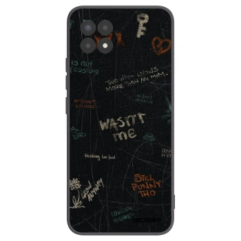 Picasee crna silikonska maskica za Realme 8i - CONFESSION