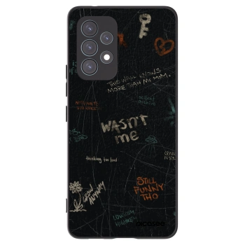 Picasee crna silikonska maskica za Samsung Galaxy A53 5G A536 - CONFESSION