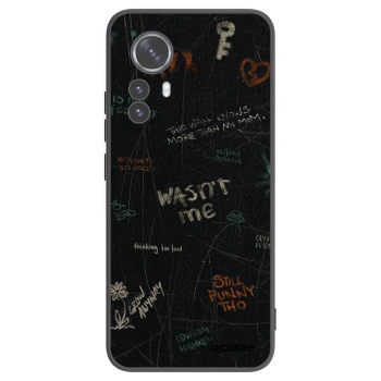 Picasee crna silikonska maskica za Xiaomi 12 Pro - CONFESSION