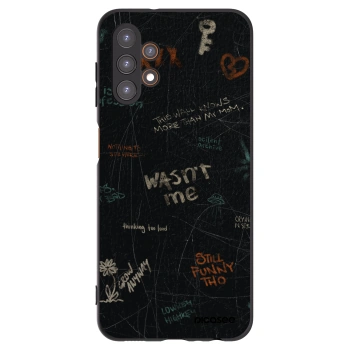 Picasee crna silikonska maskica za Samsung Galaxy A13 4G A135 - CONFESSION
