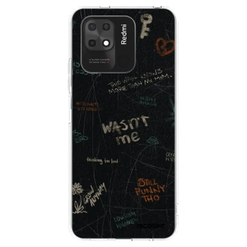 Picasee silikonska prozirna maskica za Xiaomi Redmi 10C - CONFESSION