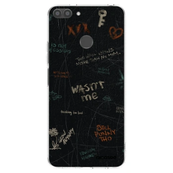 Picasee silikonska prozirna maskica za Huawei P Smart - CONFESSION