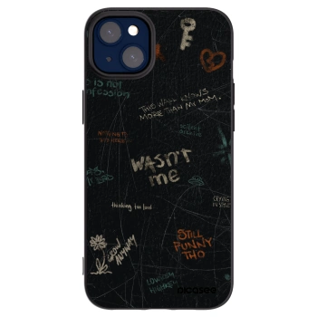 Picasee crna silikonska maskica za Apple iPhone 14 Plus - CONFESSION