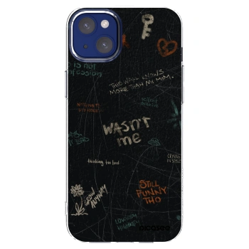 Picasee silikonska prozirna maskica za Apple iPhone 14 Plus - CONFESSION