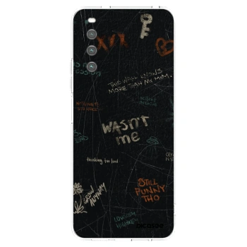 Picasee silikonska prozirna maskica za Sony Xperia 10 IV 5G - CONFESSION