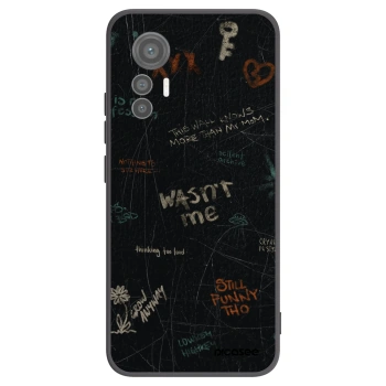 Picasee crna silikonska maskica za Xiaomi 12 Lite - CONFESSION