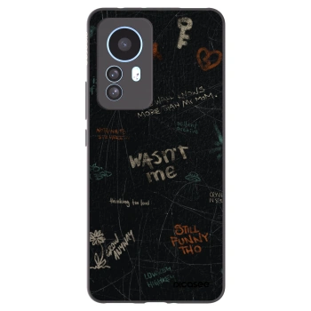 Picasee crna silikonska maskica za Xiaomi 12T Pro - CONFESSION