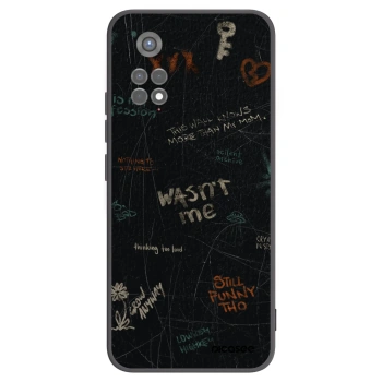 Picasee crna silikonska maskica za Xiaomi Redmi Note 11S 5G - CONFESSION
