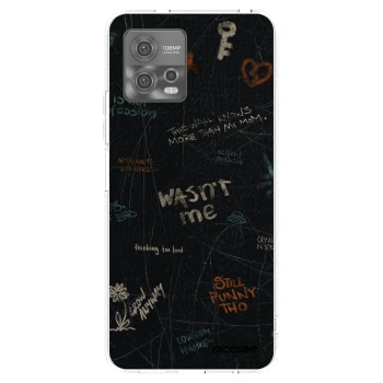 Picasee silikonska prozirna maskica za Motorola Moto G72 - CONFESSION