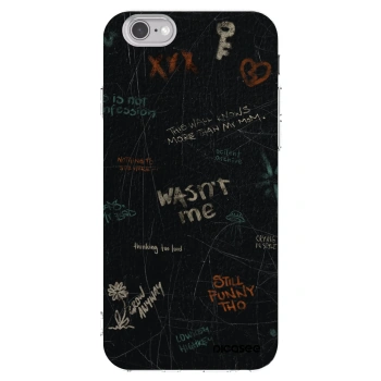 Picasee silikonska prozirna maskica za Apple iPhone 6/6S - CONFESSION