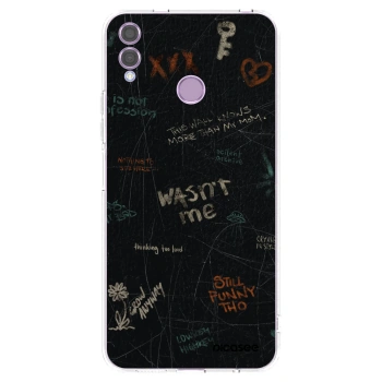 Picasee silikonska prozirna maskica za Honor 8X - CONFESSION
