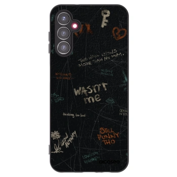 Picasee crna silikonska maskica za Samsung Galaxy A14 5G A146P - CONFESSION