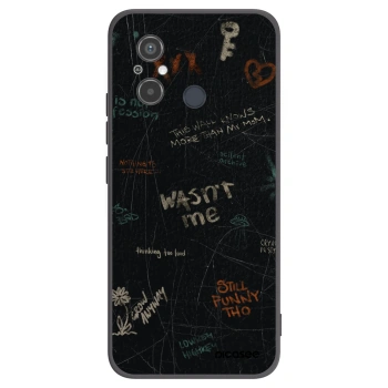 Picasee crna silikonska maskica za Xiaomi Redmi 12C - CONFESSION