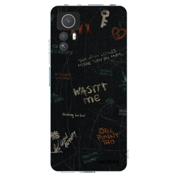 Picasee silikonska prozirna maskica za Xiaomi Redmi Note 12S - CONFESSION