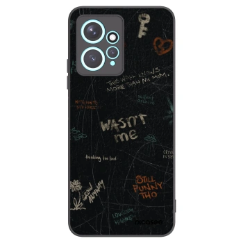 Picasee crna silikonska maskica za Xiaomi Redmi Note 12 4G - CONFESSION