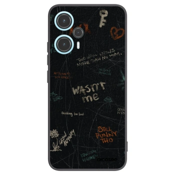 Picasee crna silikonska maskica za Xiaomi Poco F5 - CONFESSION