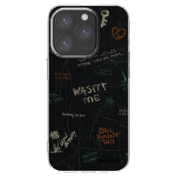 Picasee silikonska prozirna maskica za Apple iPhone 15 Pro - CONFESSION