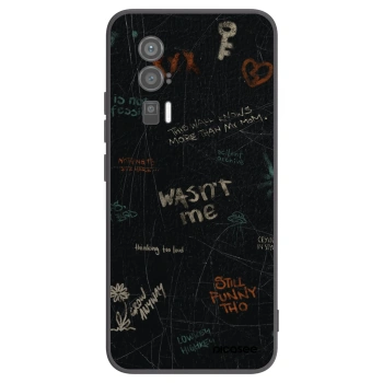 Picasee crna silikonska maskica za Xiaomi Poco F5 Pro 5G - CONFESSION