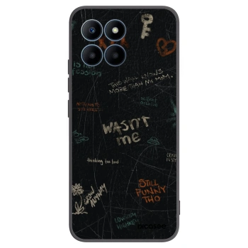 Picasee crna silikonska maskica za Honor 70 Lite - CONFESSION