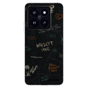 Picasee silikonska prozirna maskica za Xiaomi 14 Pro - CONFESSION