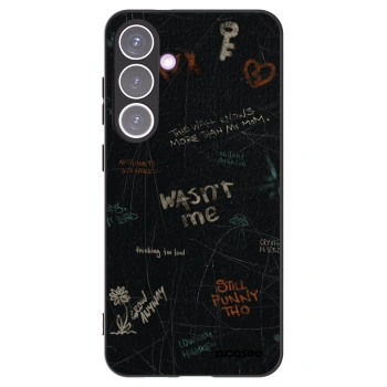 Picasee crna silikonska maskica za Samsung Galaxy S24+ S926B 5G - CONFESSION