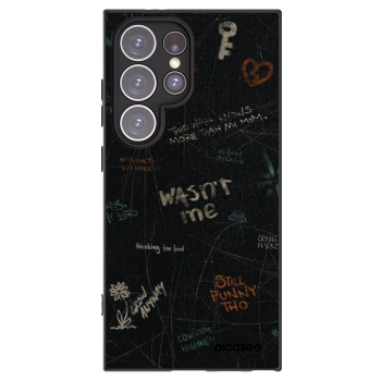 Picasee crna silikonska maskica za Samsung Galaxy S24 Ultra S928B 5G - CONFESSION