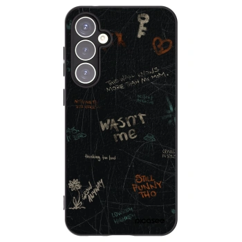 Picasee crna silikonska maskica za Samsung Galaxy S23 FE S711B - CONFESSION