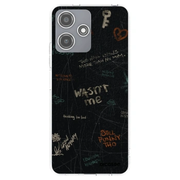 Picasee silikonska prozirna maskica za Xiaomi Redmi 12 5G - CONFESSION
