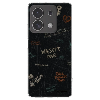 Picasee silikonska prozirna maskica za Xiaomi Redmi Note 13 4G - CONFESSION