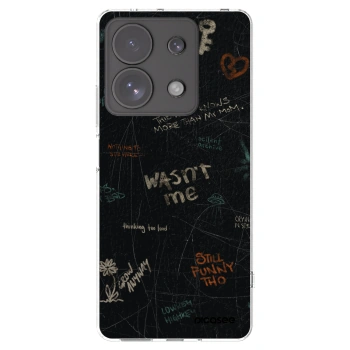 Picasee silikonska prozirna maskica za Xiaomi Redmi Note 13 Pro 4G - CONFESSION