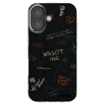 Picasee silikonska prozirna maskica za Apple iPhone 16 - CONFESSION