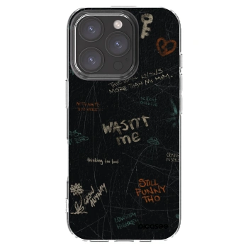 Picasee silikonska prozirna maskica za Apple iPhone 16 Pro - CONFESSION