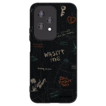 Picasee crna silikonska maskica za Honor 200 Lite - CONFESSION