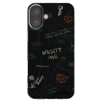 Picasee silikonska prozirna maskica za Apple iPhone 16 Plus - CONFESSION