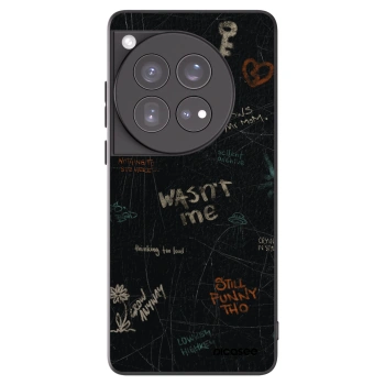Picasee crna silikonska maskica za OnePlus 12 5G - CONFESSION