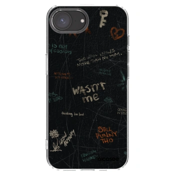 Picasee silikonska prozirna maskica za Apple iPhone 16e - CONFESSION