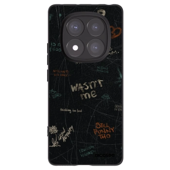 Picasee crna silikonska maskica za Xiaomi Redmi Note 14 Pro+ 5G - CONFESSION