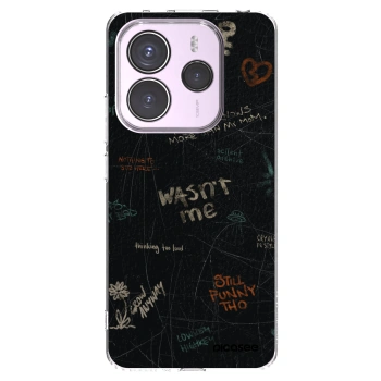 Picasee silikonska prozirna maskica za Xiaomi Redmi Note 14 5G - CONFESSION