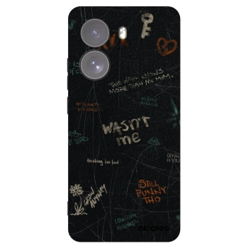 Picasee crna silikonska maskica za Xiaomi Poco X7 - CONFESSION