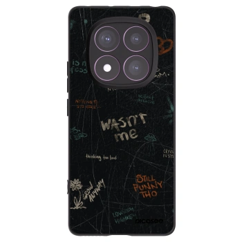 Picasee crna silikonska maskica za Xiaomi Redmi Note 14 Pro 4G - CONFESSION