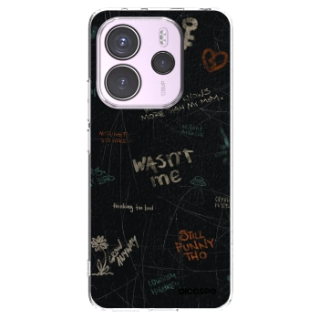 Picasee silikonska prozirna maskica za Xiaomi Redmi Note 14 4G - CONFESSION