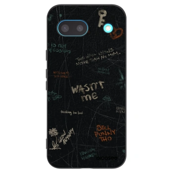 Picasee crna silikonska maskica za Google Pixel 8a - CONFESSION