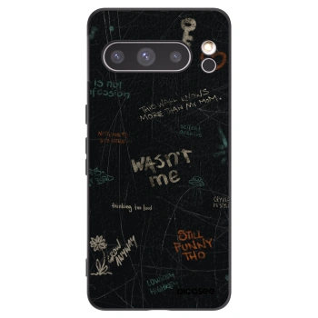 Picasee crna silikonska maskica za Google Pixel 8 Pro - CONFESSION