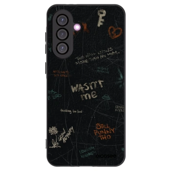 Picasee crna silikonska maskica za Samsung Galaxy A56 5G A566B - CONFESSION