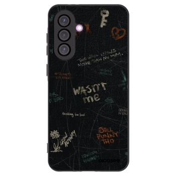 Picasee crna silikonska maskica za Samsung Galaxy A36 5G - CONFESSION